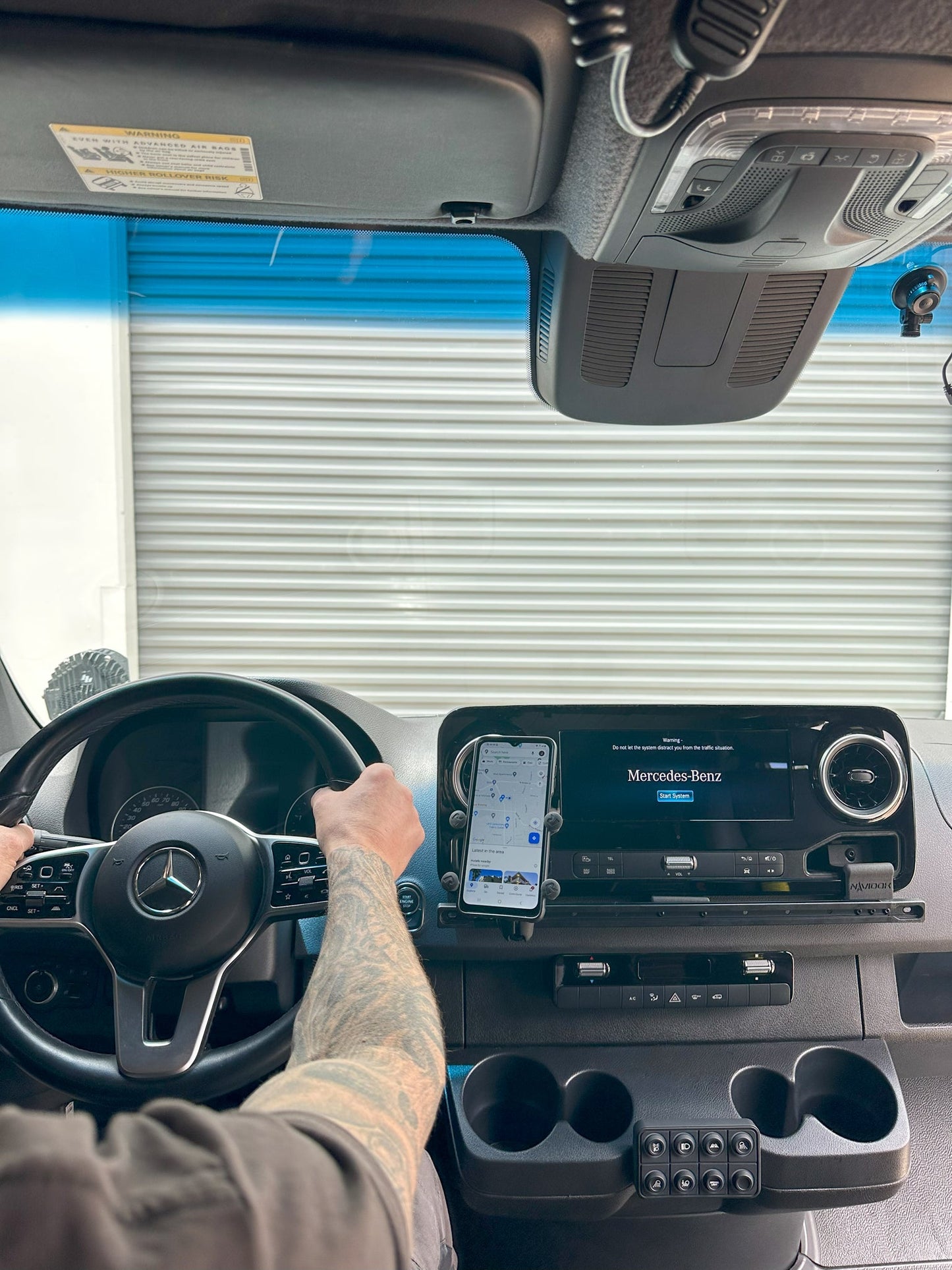 NAVIDOK Overlander - Mercedes Sprinter Dash Mount