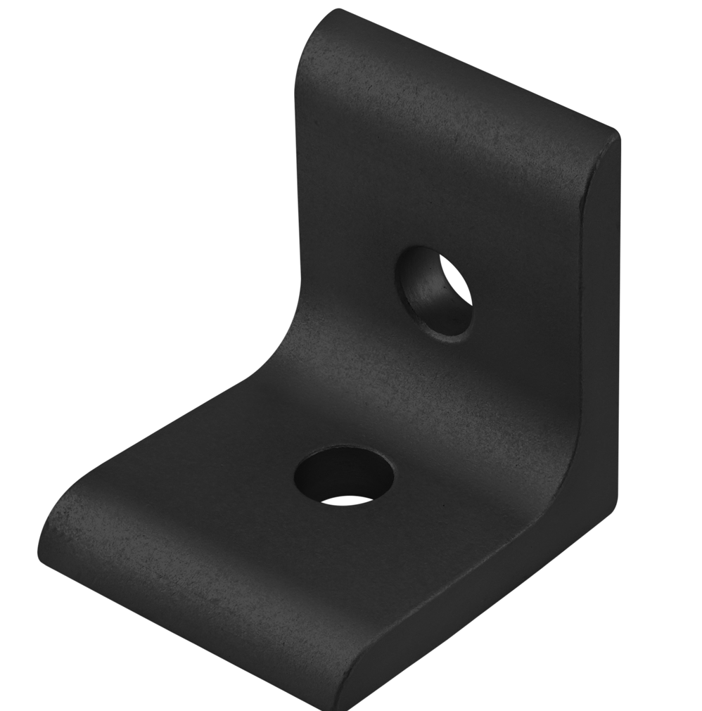 CROSS BAR HARDWARE KIT: QTY 4 X 2 HOLE BRACKETS & HARDWARE