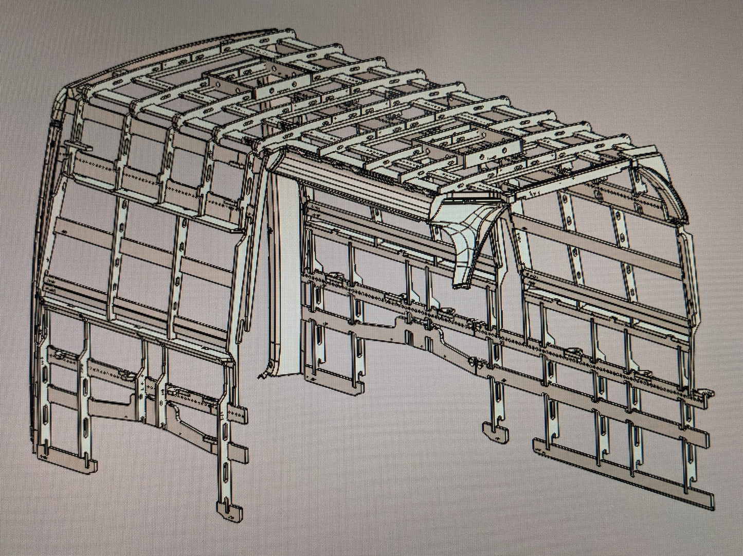 NVC Wall Framing Kit — Sprinter 144 (2019–Current)