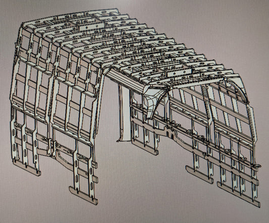 NVC Wall Framing Kit — Sprinter 170 (2019-current)