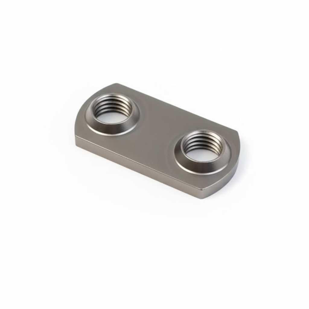 DOUBLE T-NUT, 15 SERIES, ECONOMY, 5/16-18 THREAD, SS