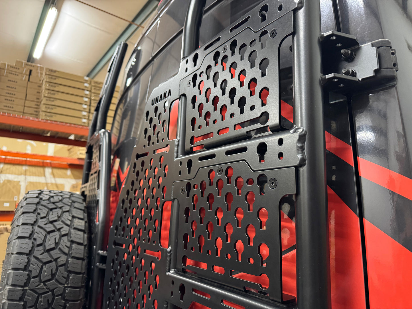 Rear Ladder System - Molle Panels