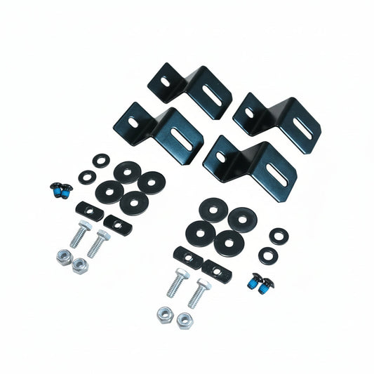 FLUSH MOUNT SOLAR PANEL BRACKETS - STAINLESS - 10 SERIES